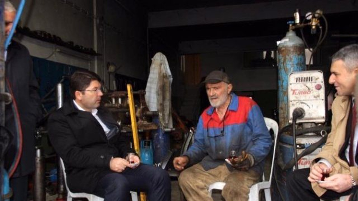 AK Parti Milletvekili Adayı Tunç Sanayi Sitesinde