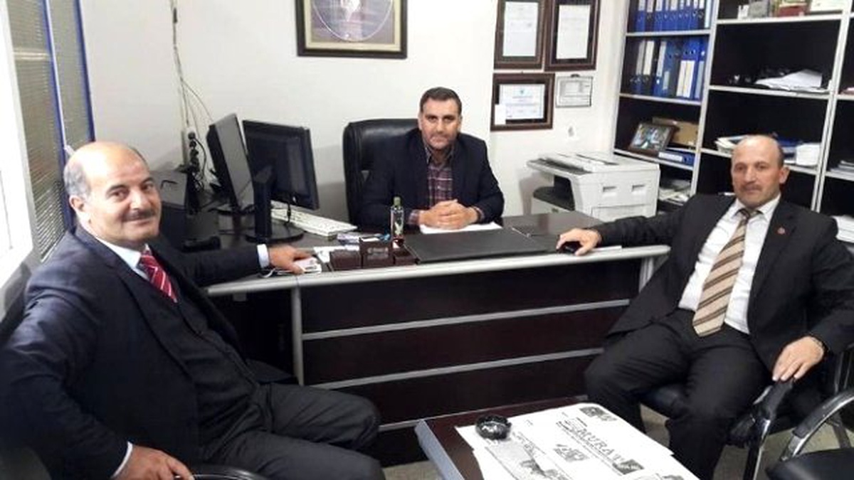 Ak Partili Bulut\'tan Gazetecilere Ziyaret