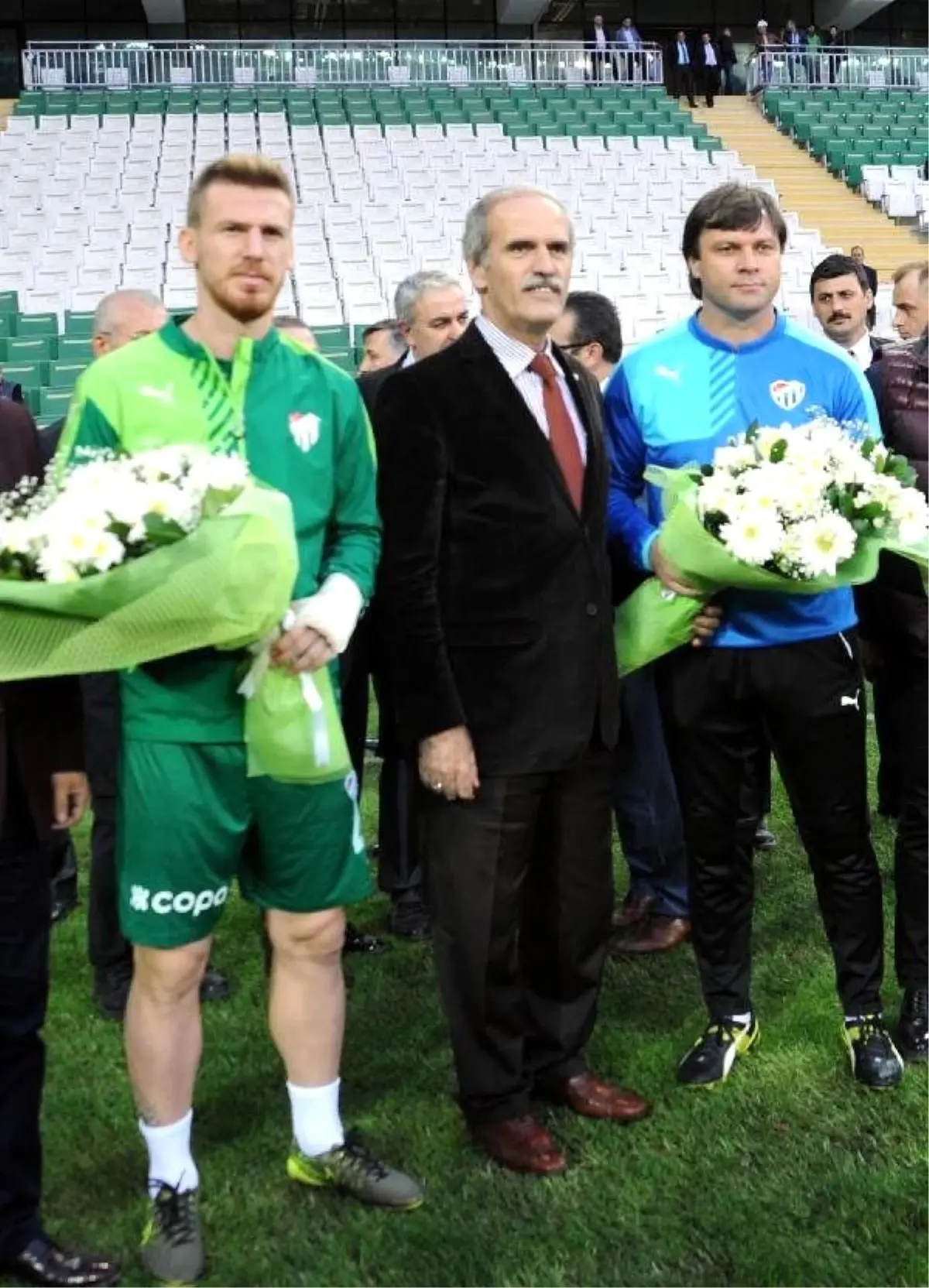 Bursaspor Timsah Arena\'da Çalıştı