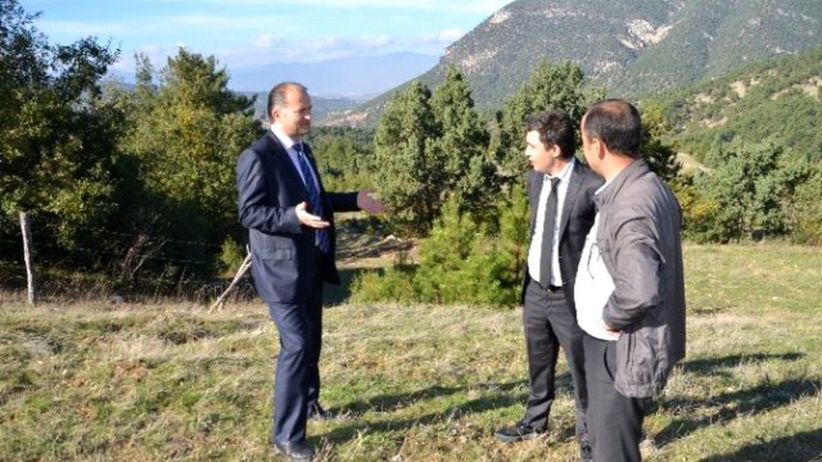 Dikmen Grup Yolu Çalışmaları Yerinde İnceledi