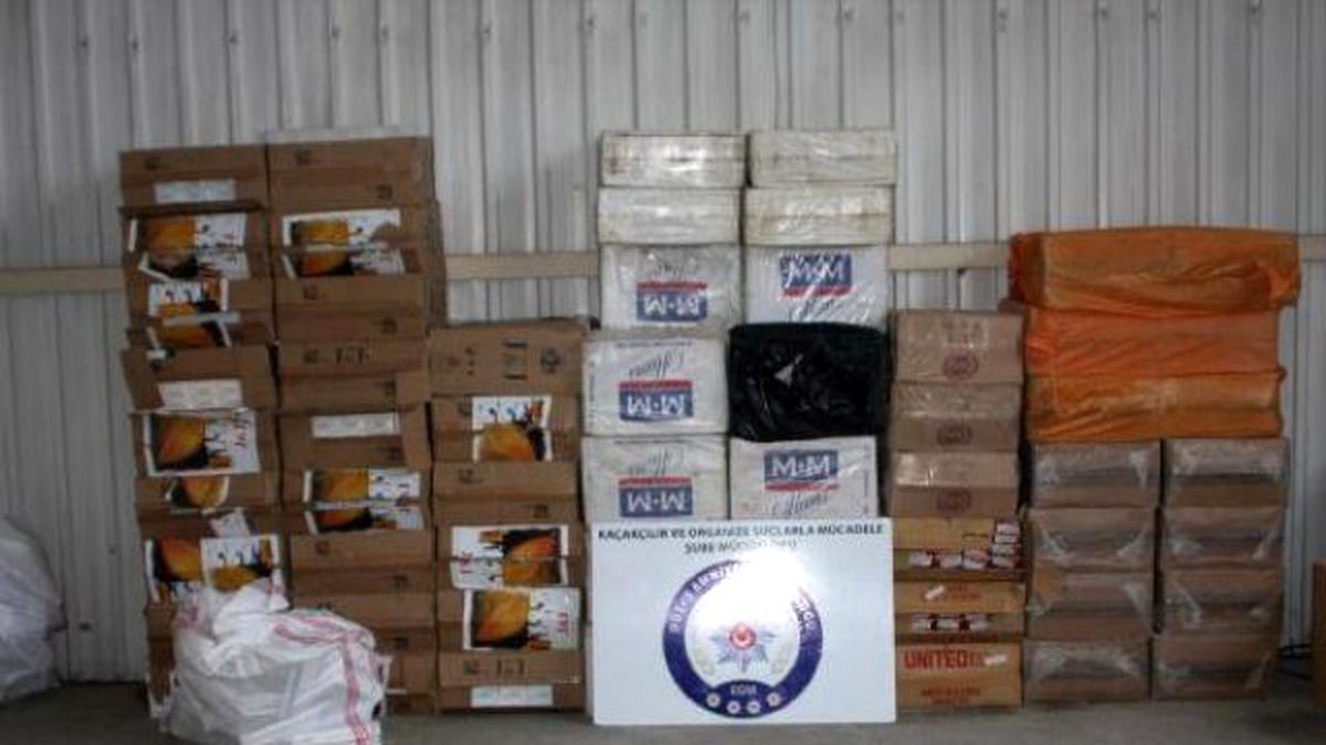 Düzce\'de 60 Bin Paket Kaçak Sigara Ele Geçirildi