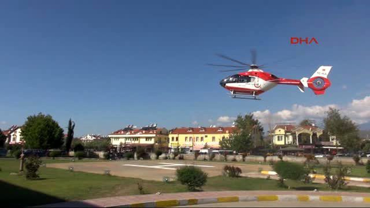 Fethiye Solunum Güçlüğü Çeken Bebek Antalya\'ya Sevk Edildi