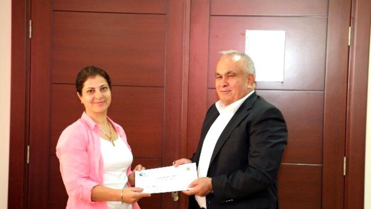 Girişimci Adayları, Sertifikaları Başkan Tollu\'nun Elinden Aldı