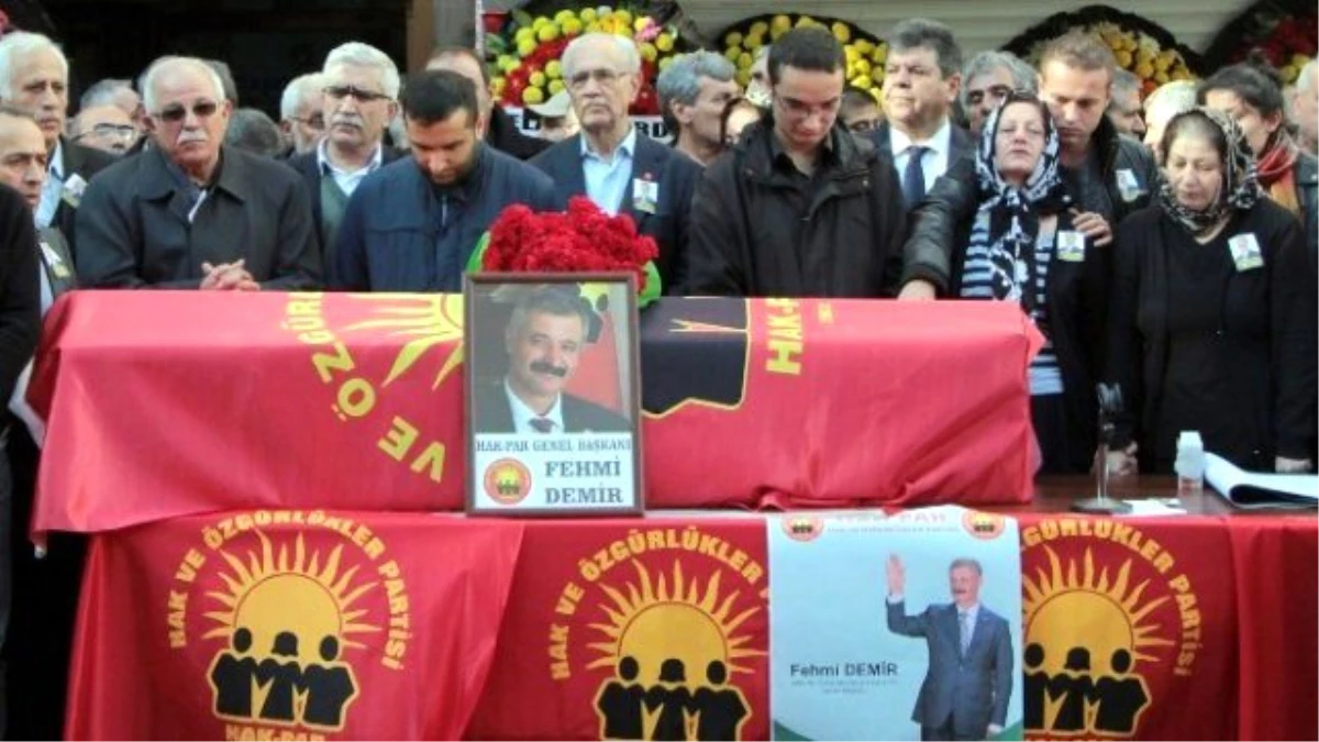 Hak-par Genel Başkanı Fehmi Demir İçin Cenaze Töreni Düzenlendi