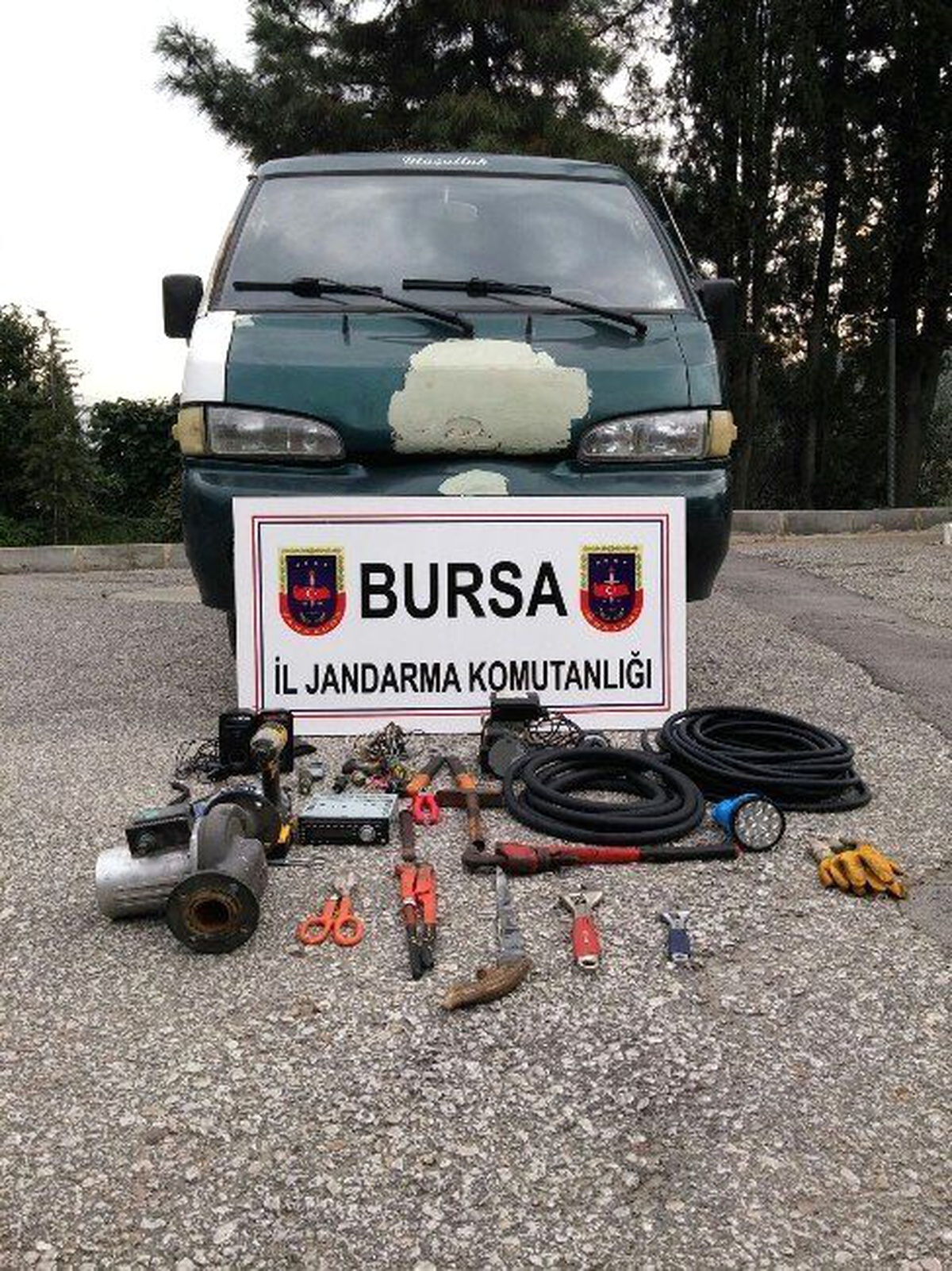 Jandarmadan Mazot Hırsızlarına Baskın