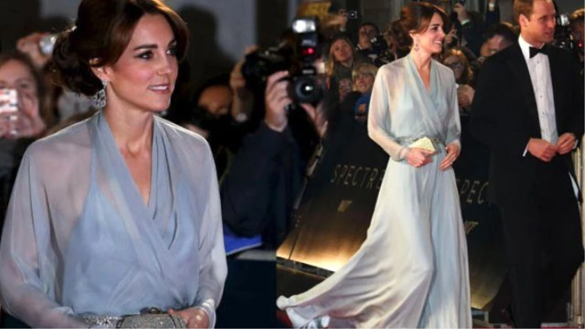 Kate Middleton, James Bond\'u Gölgede Bıraktı
