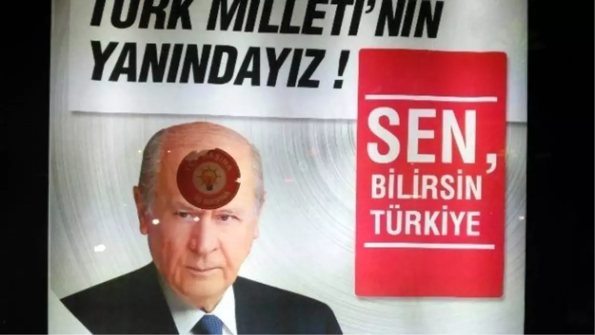 Kaya\'dan MHP\'nin Seçim Afişlerindeki Tahribata Tepki