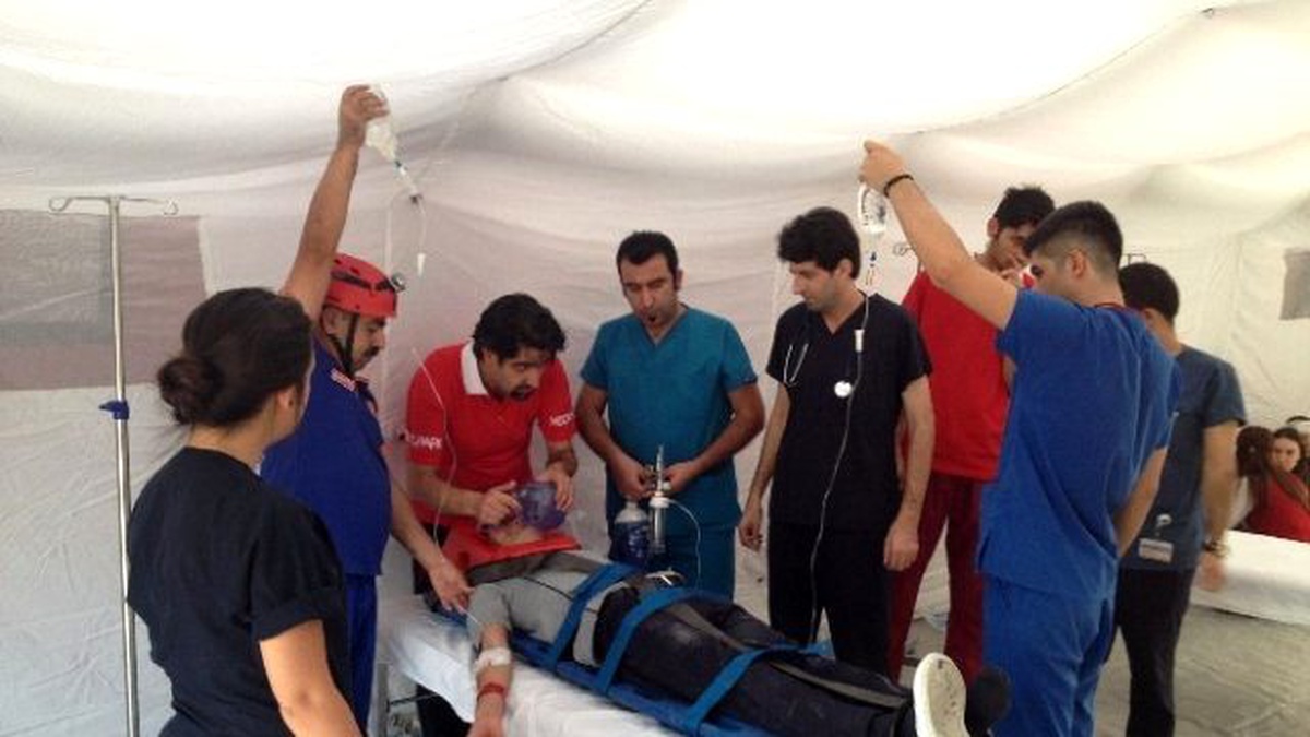 Medical Park\'ta Gerçekleri Aratmayan Tatbikat