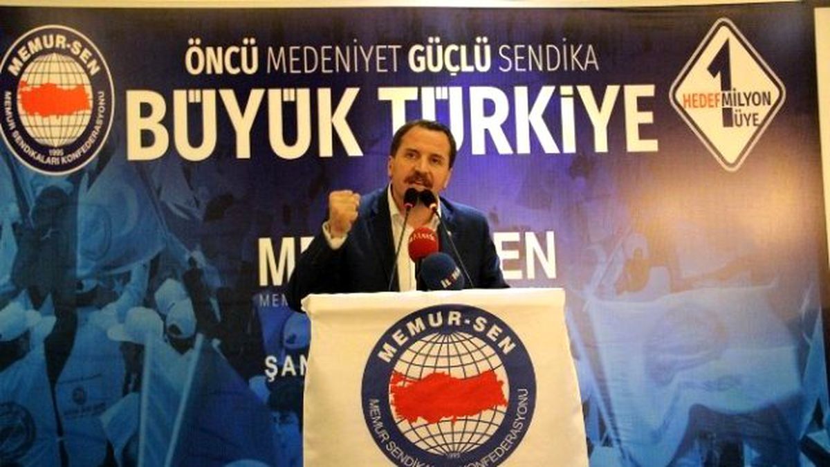 Memur-sen Genel Başkanı Yalçın: "Bu Ülke Koalisyonla Yönetilebilecek Bir Ülke Değildir"