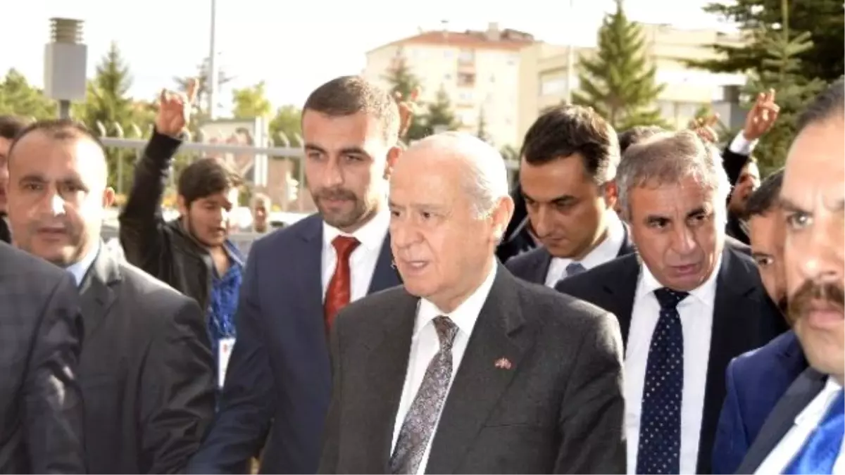 MHP Lideri Devlet Bahçeli Çorum\'da