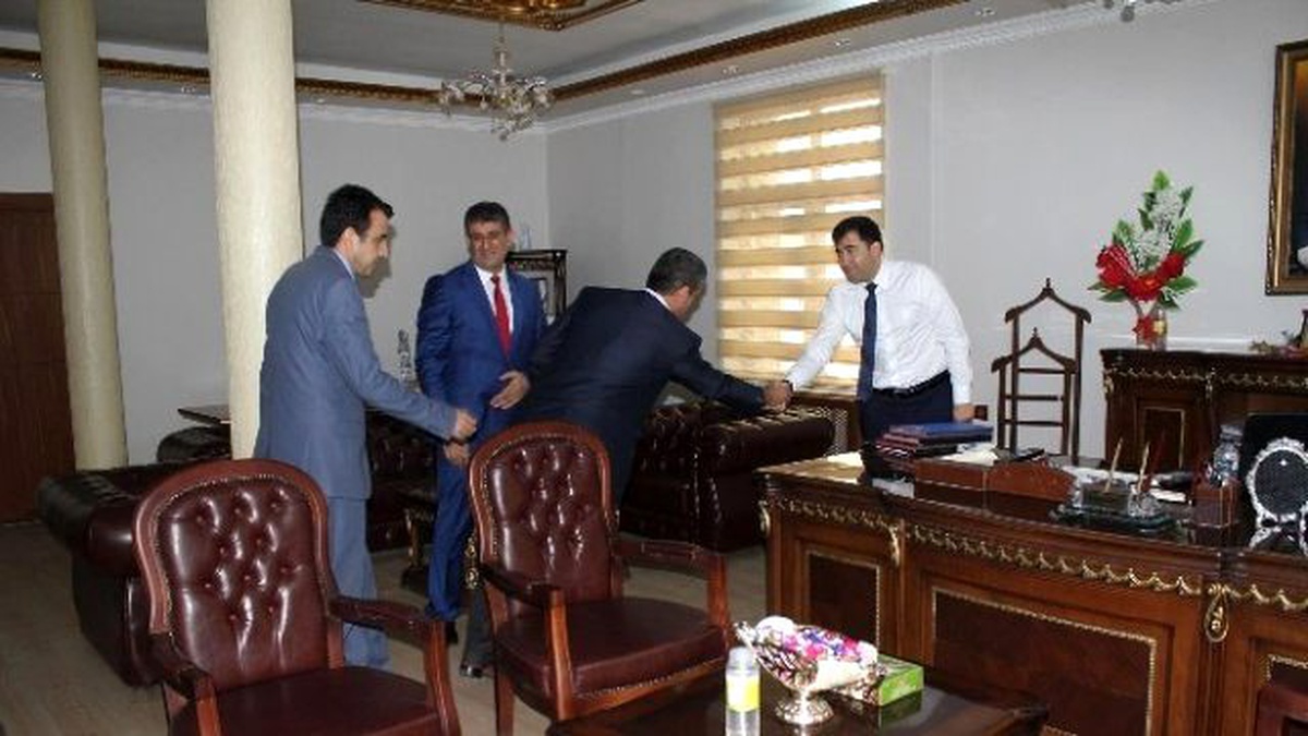 PTT Personelinden Viranşehir Kaymakamı Citer\'i Ziyaret?