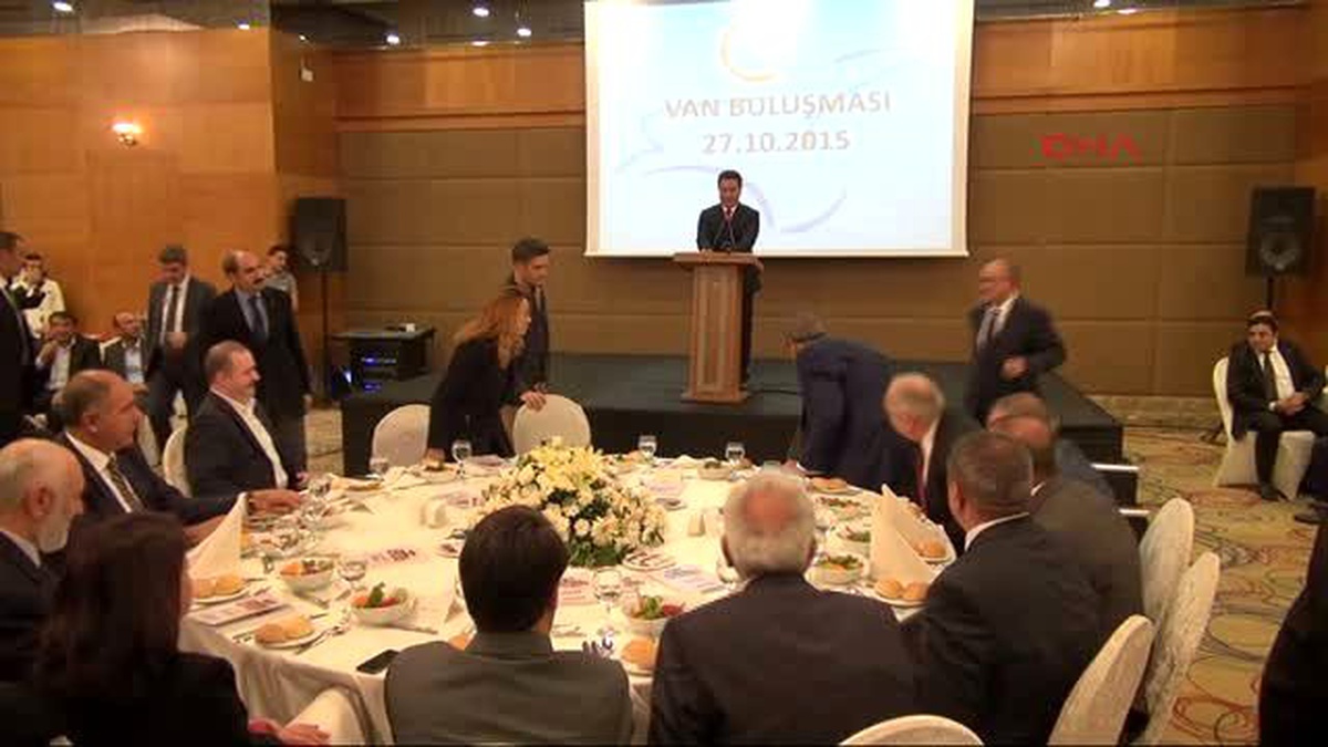Van - Ali Babacan: "Hukuk ve Kardeşlik Tam Anlamıyla Tesis Edilene Kadar Çözüm Süreci Devam Edecek"