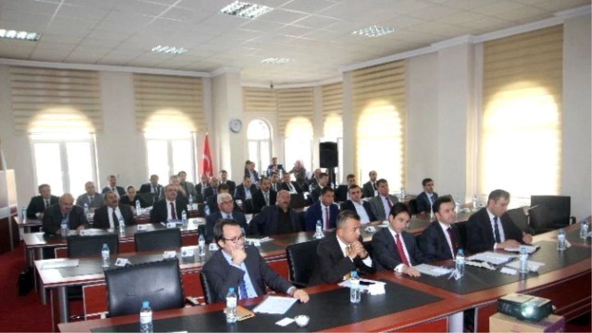 Ağrı\'da 2015 Yılının Son Koordinasyon Toplantısı Yapıldı