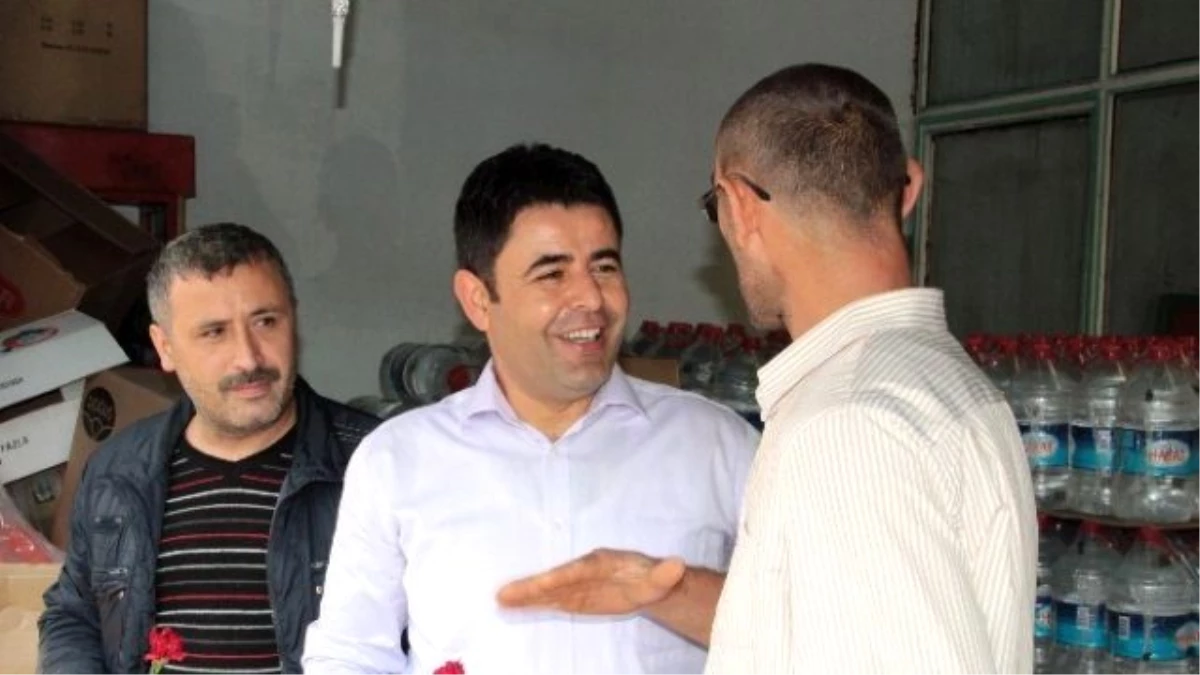 Ak Partili Osman Boyraz, Kamyoncu Esnafını Ziyaret Etti