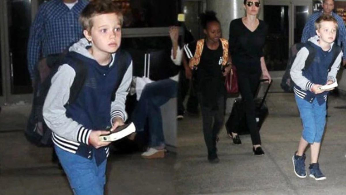 Angelina ve Brad Pitt\'in Kızı Erkek Çocuğuna Benzedi