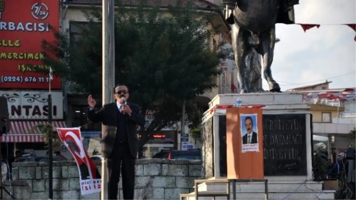 Bağımsız Aday Boş Meydana Seslendi