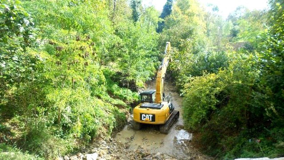 Cephanelikte Bulunan Derede Temizlik Çalışması Başladı