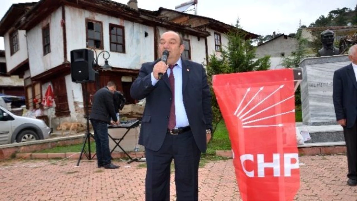 CHP Kastamonu Milletvekili Adayı Karakoç Hanönü\'de Konuştu