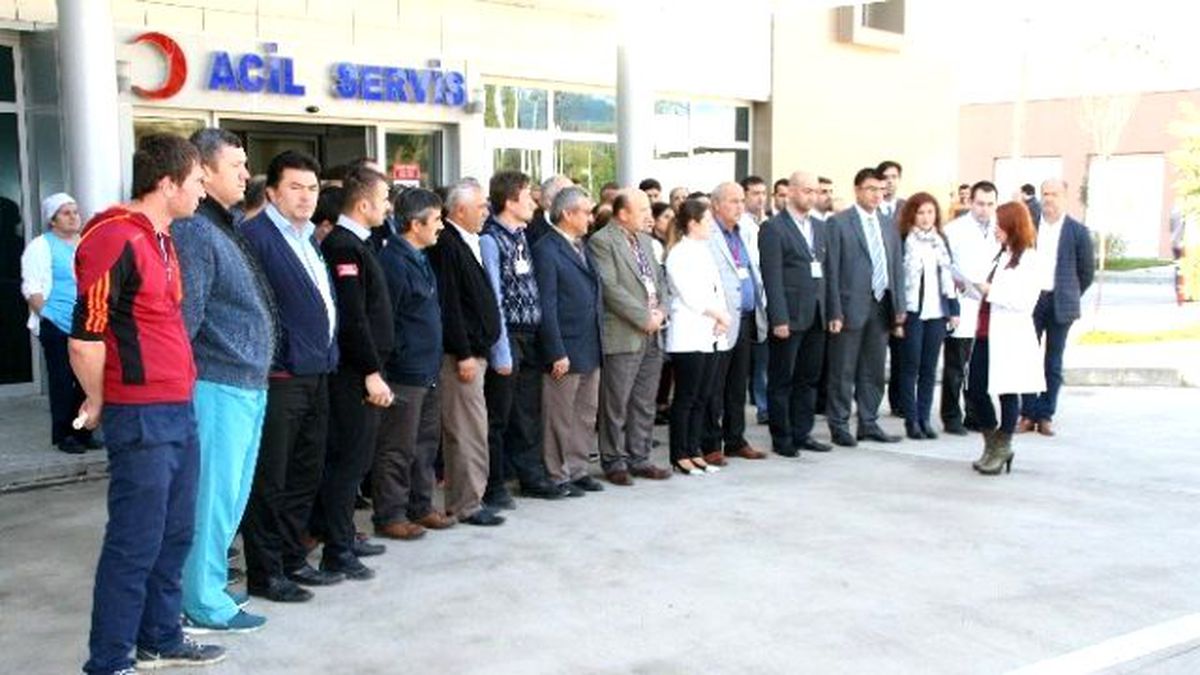 Devrek Devlet Hastanesi Çalışanlarından Basın Açıklaması