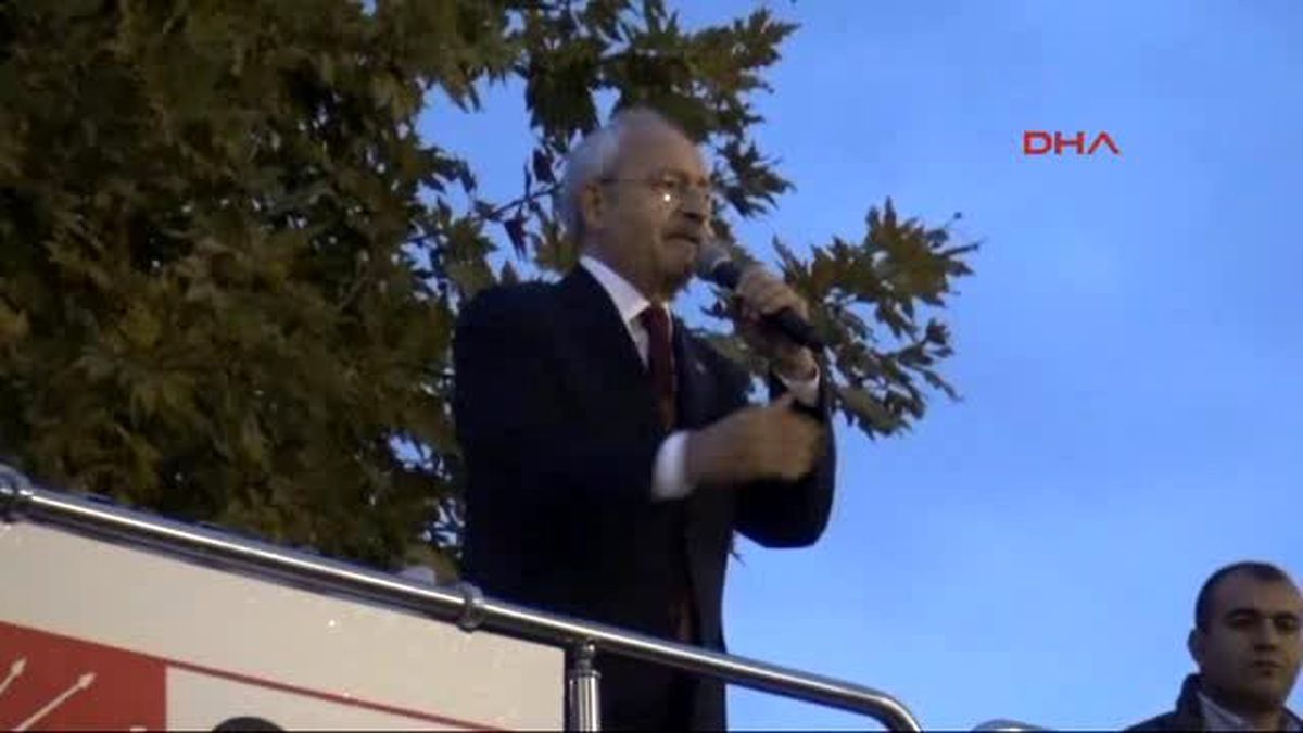 Düzce Kılıçdaroğlu Eksiğimiz Namuslu Siyaset Ek