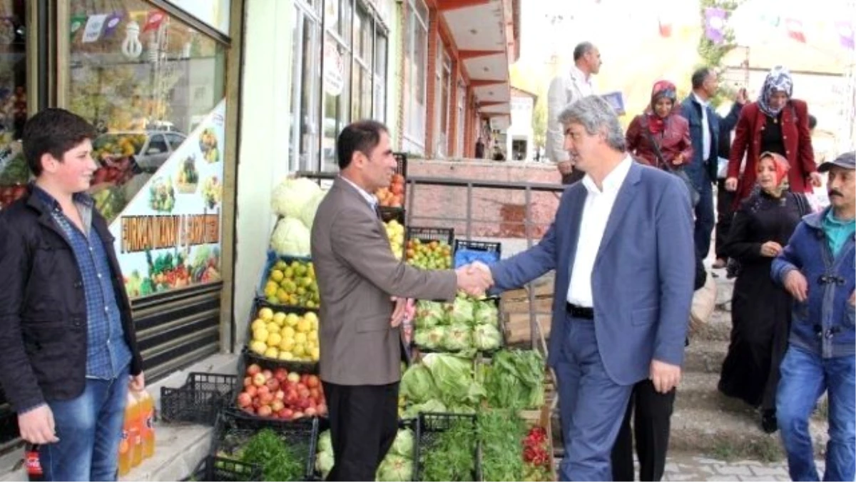 Hdp\'li Botan Başkale Esnafını Ziyaret Etti