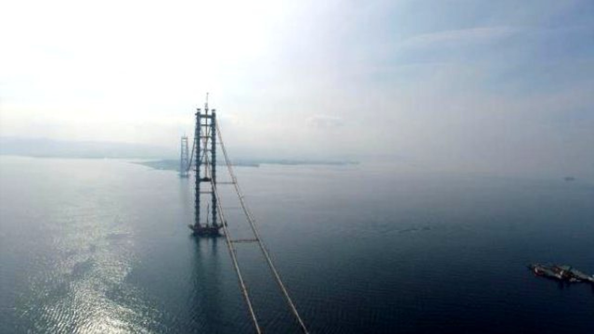 İzmit Körfez Geçiş Köprüsü\'nün Açılışına 5 Ay Kaldı