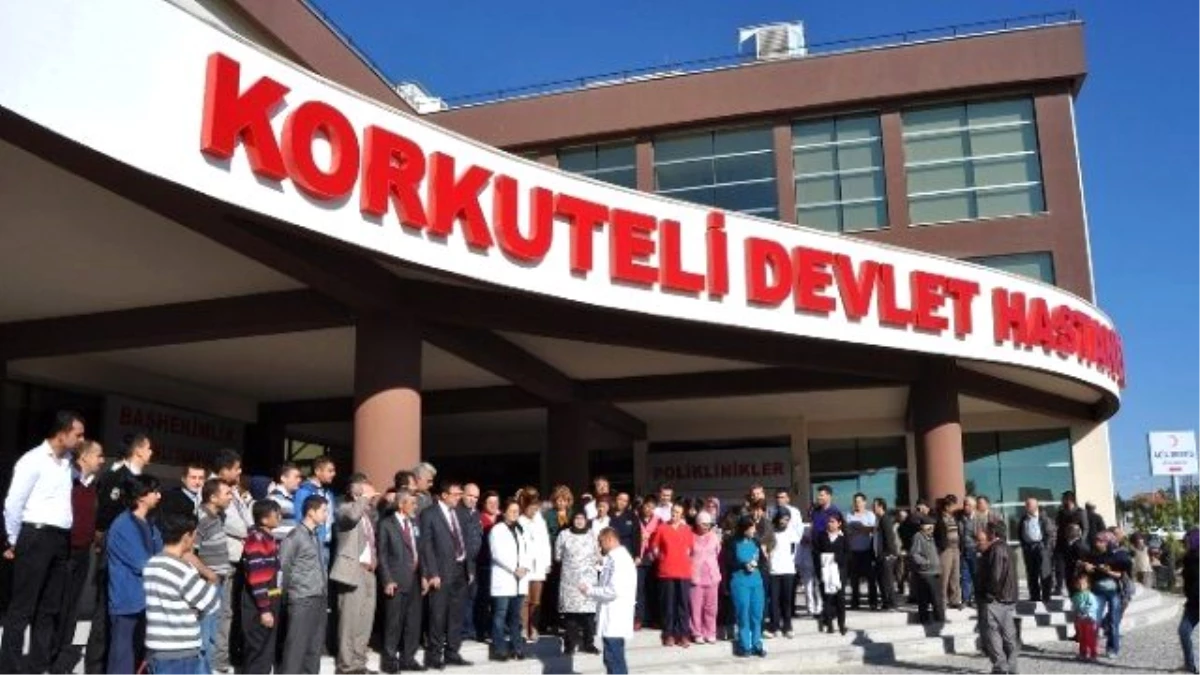 Korkuteli Devlet Hastanesinde Terör Protestosu