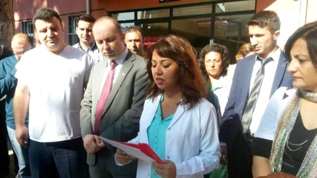 Kulalı Sağlıkçılardan Teröre Tepki