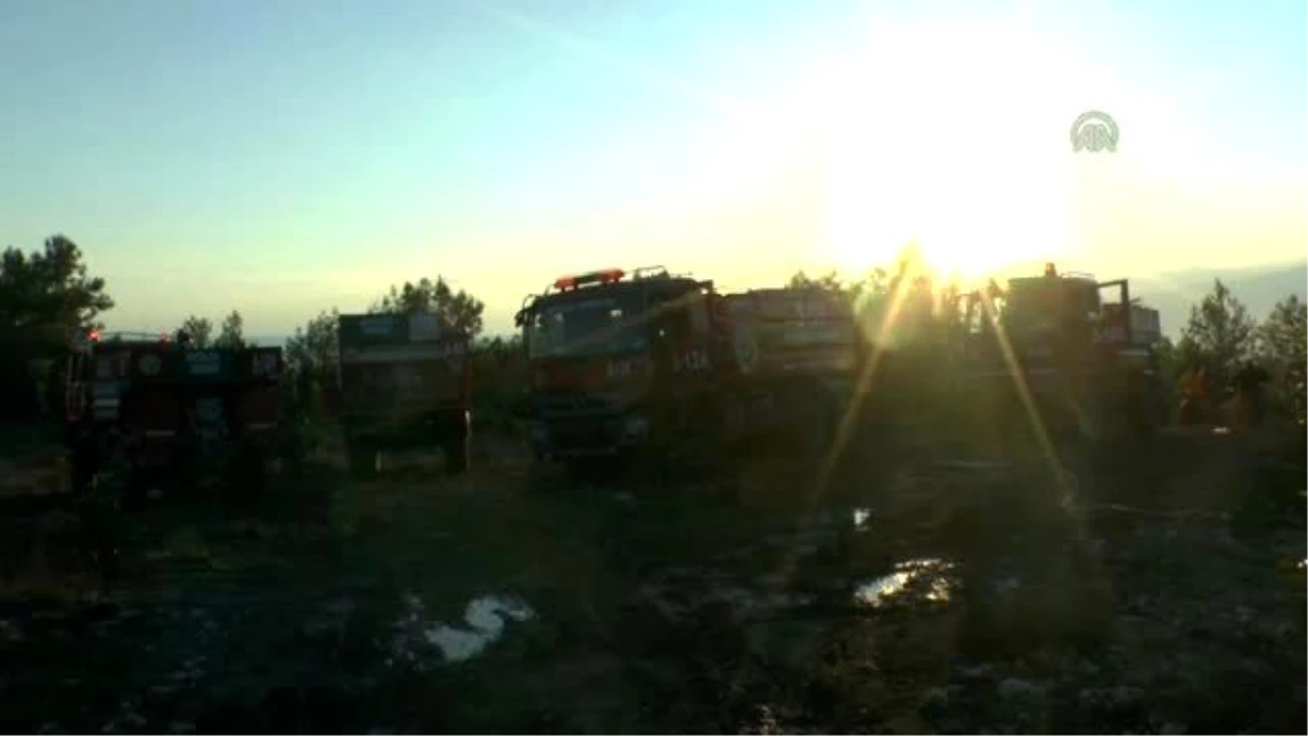 Kumluca\'daki Orman Yangını Kontrol Altına Alındı