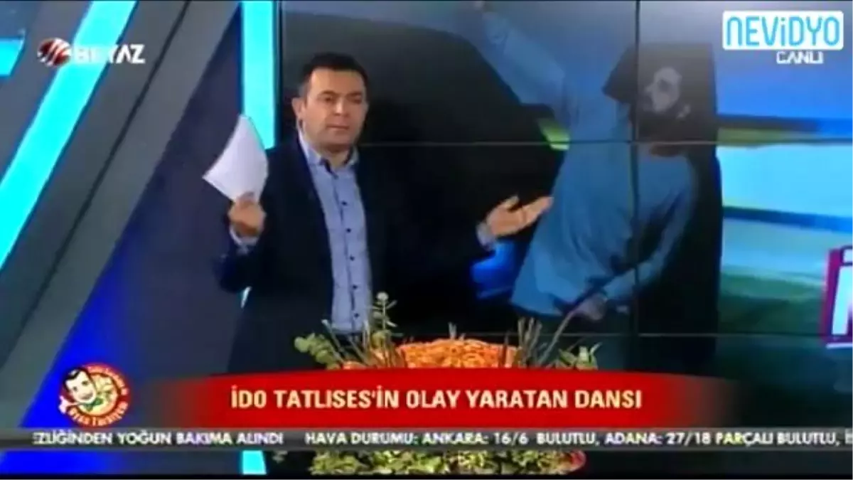 Tahir Sarıkaya\'dan İdo Tatlıses\'e Kıyafet Göndermesi