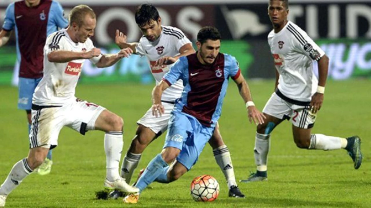 Trabzonspor Gaziantepspor\'la 2-2 Berabere Kaldı