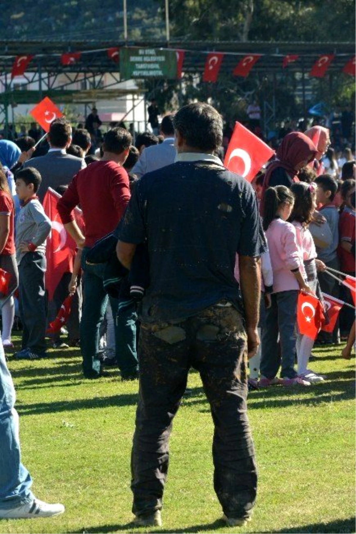 29 Ekim Kutlamalarında Duygulandıran Kare