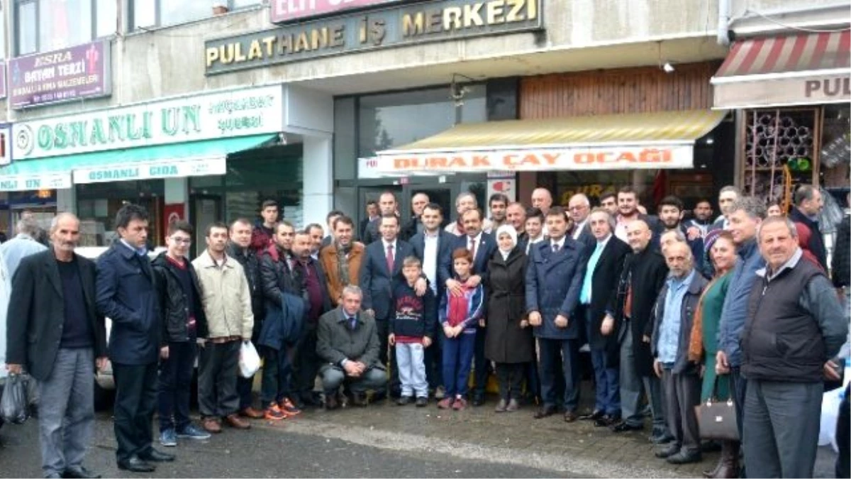 AK Parti Trabzon Milletvekili Adayları Seçim Çalışmalarını Akçaabat İlçesinde Yoğunlaştırdı