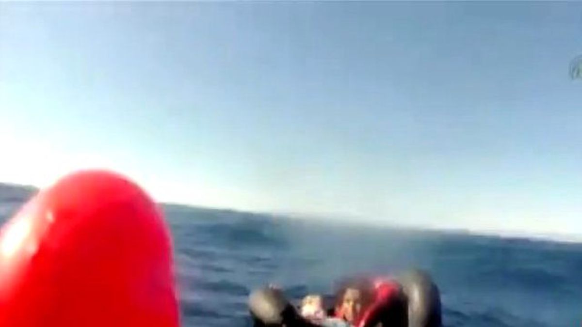 Anne ve Bebeğinin Kurtarılma Anı Kamerada