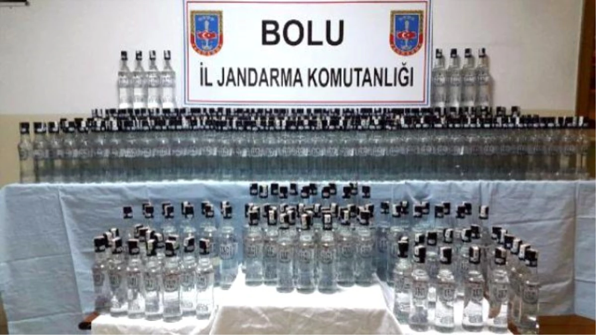 Bolu ve Düzce\'de Sahte Rakı Operasyonu