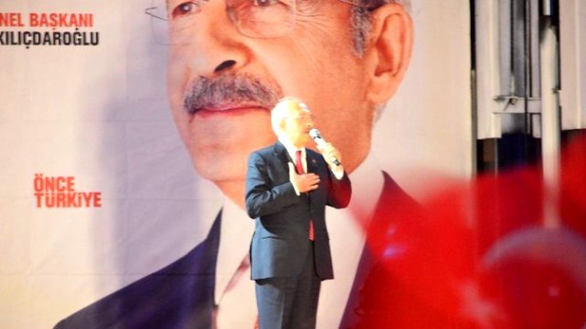 CHP Genel Başkanı Kılıçdaroğlu Çorlu\'da