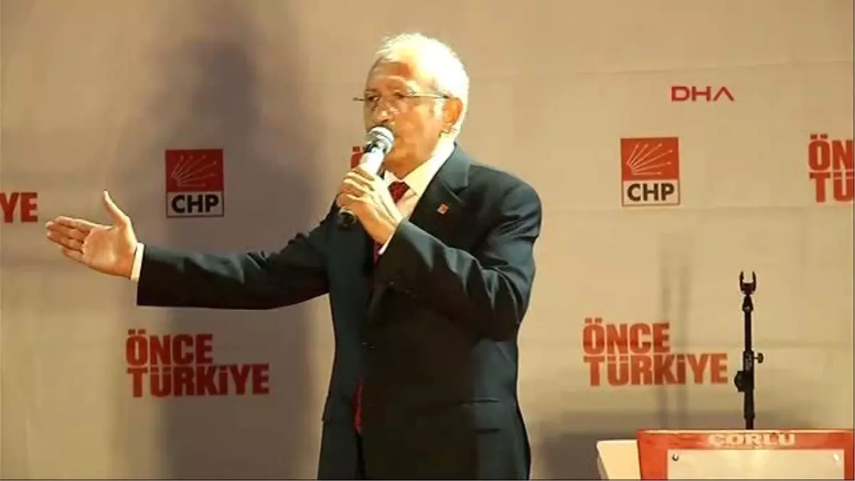 Çorlu - CHP Lideri Kılıçdaroğlu Yeni Bir Saltanat Türü Çıktı, Sarayda Otur Malı Götür 2 -yeniden