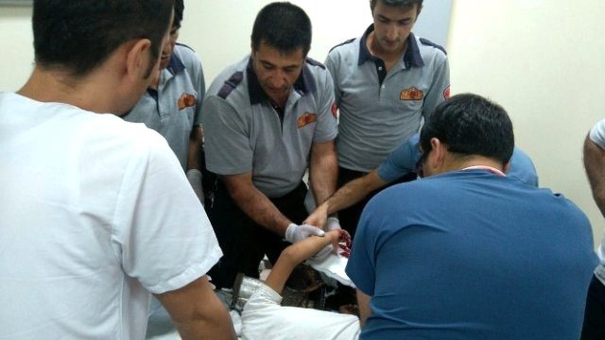 Elini Kıyma Makinesine Kaptırdı