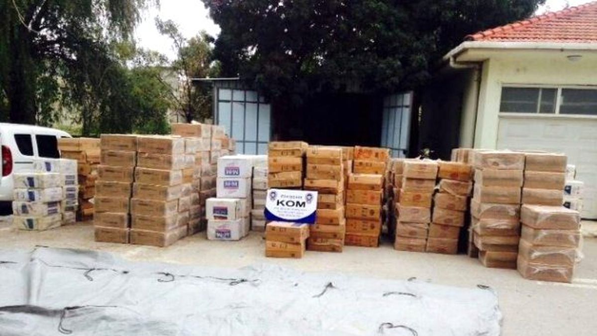 Eskişehir\'de 250 Bin Paket Kaçak Sigara Ele Geçirildi