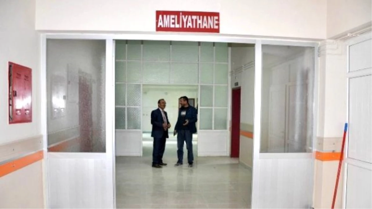 Gemerek Devlet Hastanesinin Ameliyathanesi Yenileniyor