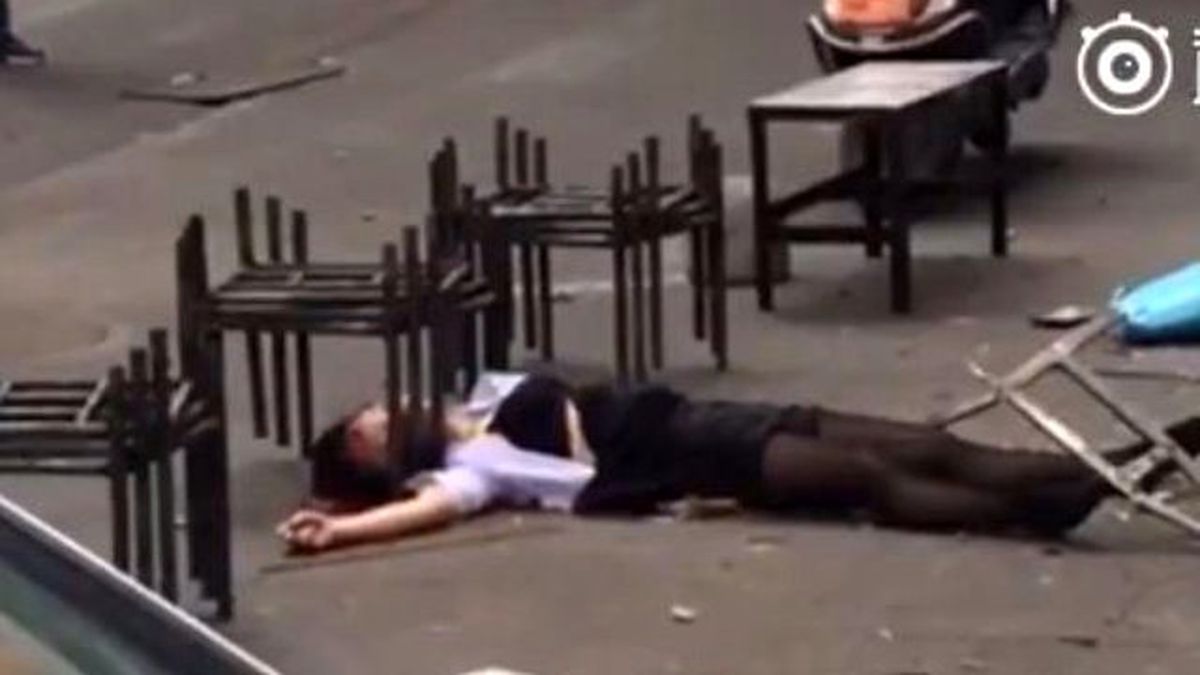 Genç Kızın İntihar Anı Görüntüleri Yayınlandı