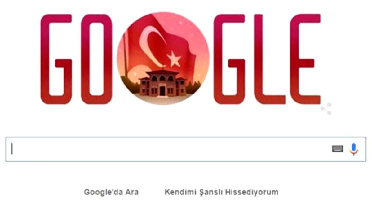 Google, 29 Ekim Cumhuriyet Bayramı\'nı Doodle ile Kutladı!