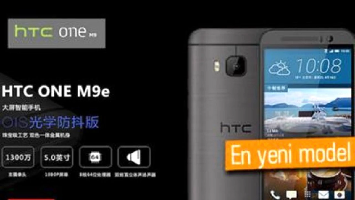 Htc One M9e Resmen Duyuruldu