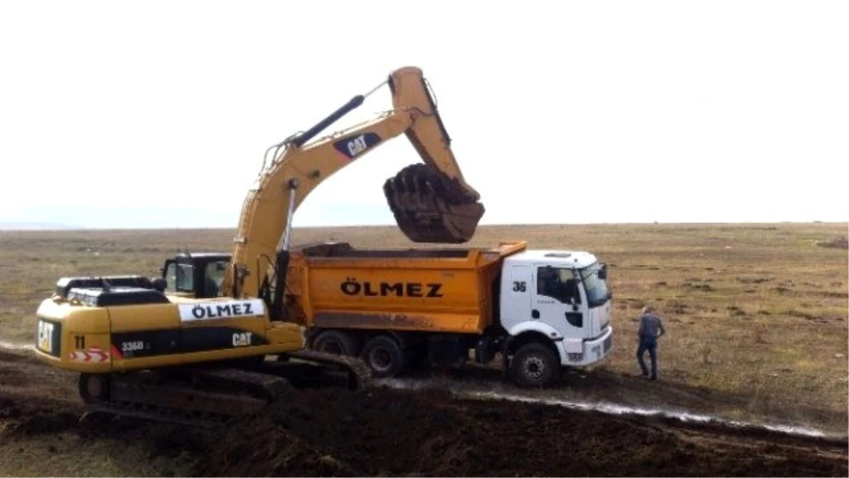 Kars-digor Bölünmüş Yol Çalışması Başlandı