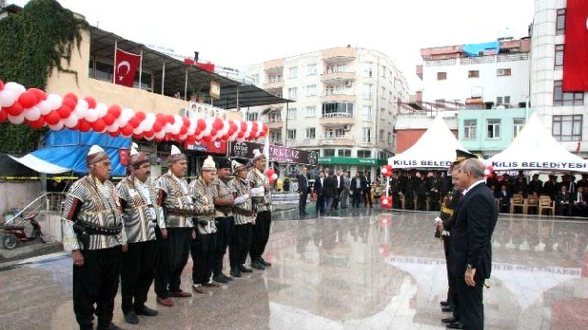 Kilis\'te 29 Ekim Cumhuriyet Bayramı Kutlamaları