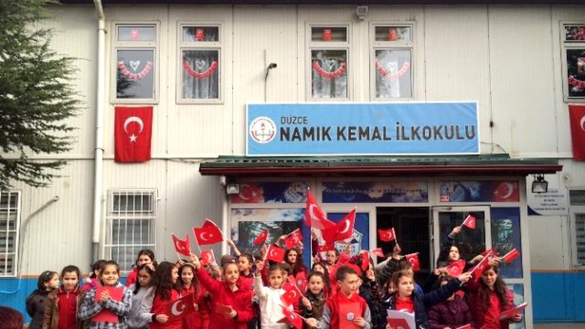 Namık Kemalli Öğrencilerin 29 Ekim Kutlaması