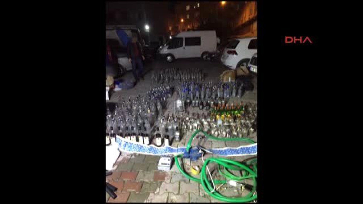 Sahte İçki Fatih, Küçükçekmece, Bağcılar, Esenler ve Gaziosmanpaşa\'da Satıldı