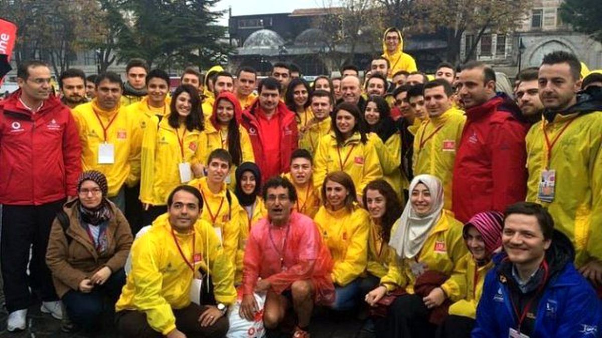 Vodafone 37. İstanbul Maratonu\'nda Gönüllüler Yine İşbaşında