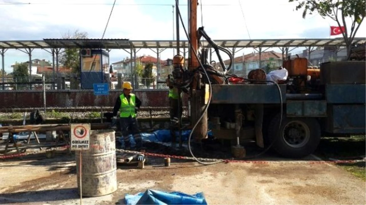 Ada Treni İçin Sondaj Çalışmaları Başladı