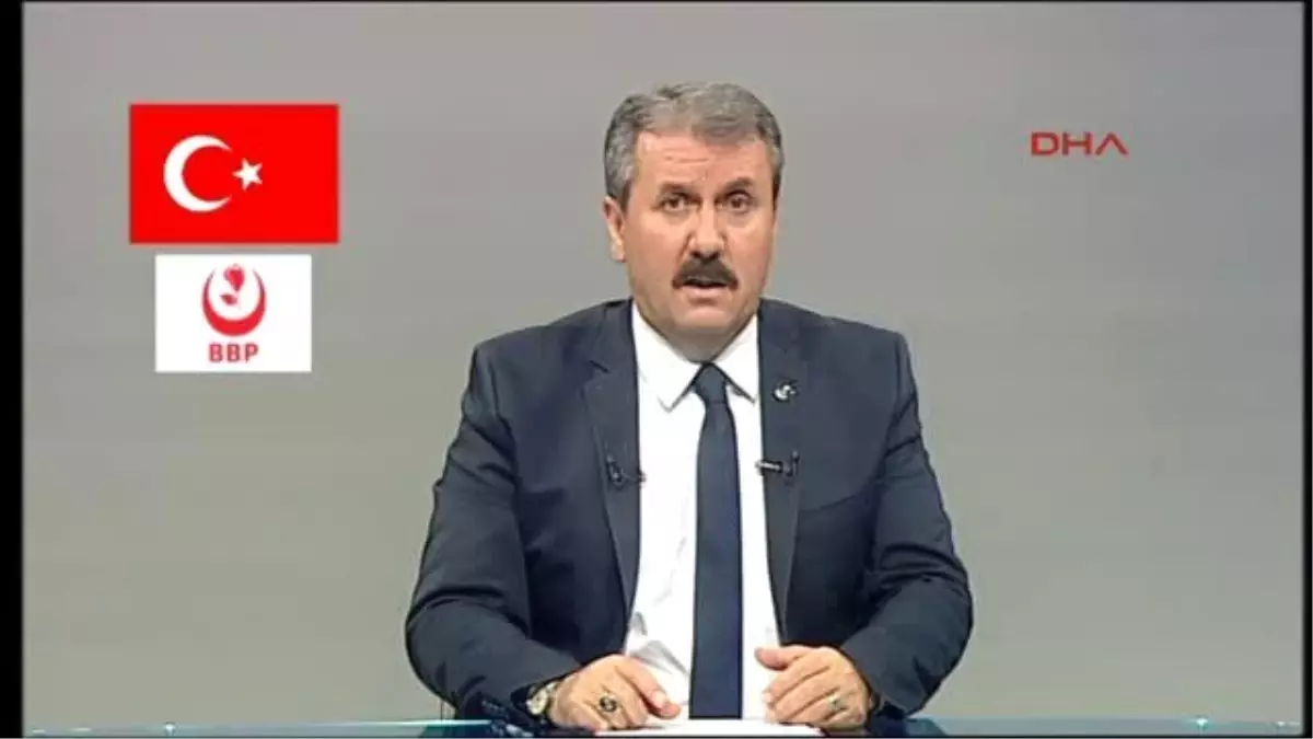 Destici, TRT\'deki Konuşmasında 3 Kez TRT\'yi Eleştirdi